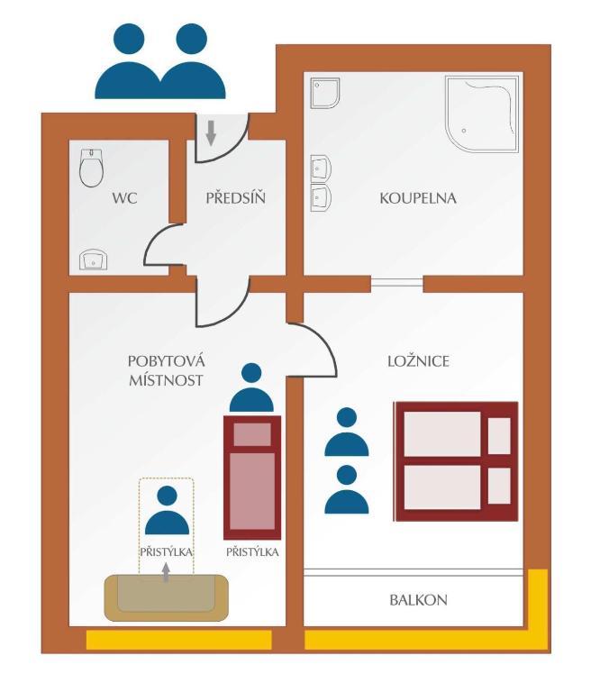 Hotel Nastup Loucna pod Klinovcem Room photo